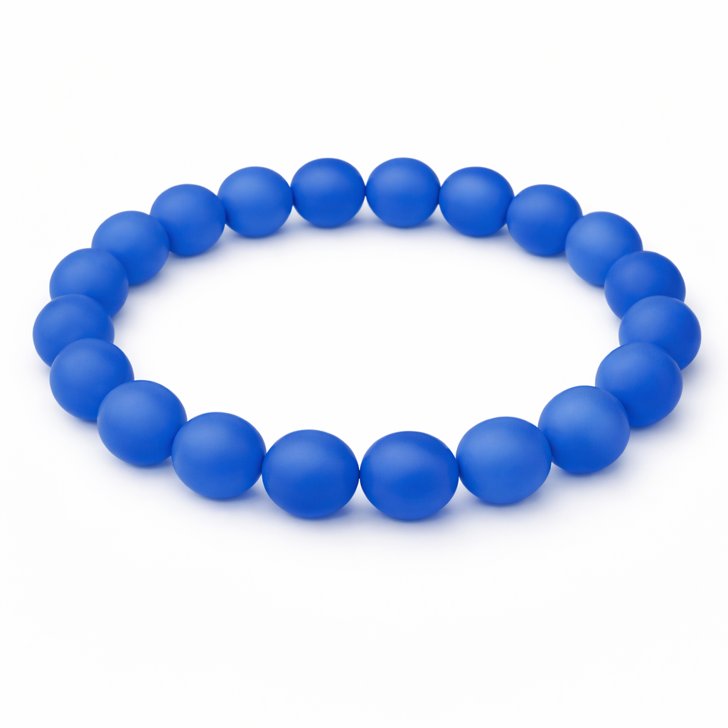 Blue Matte Agate Bracelet | Coastal Classic Creations®