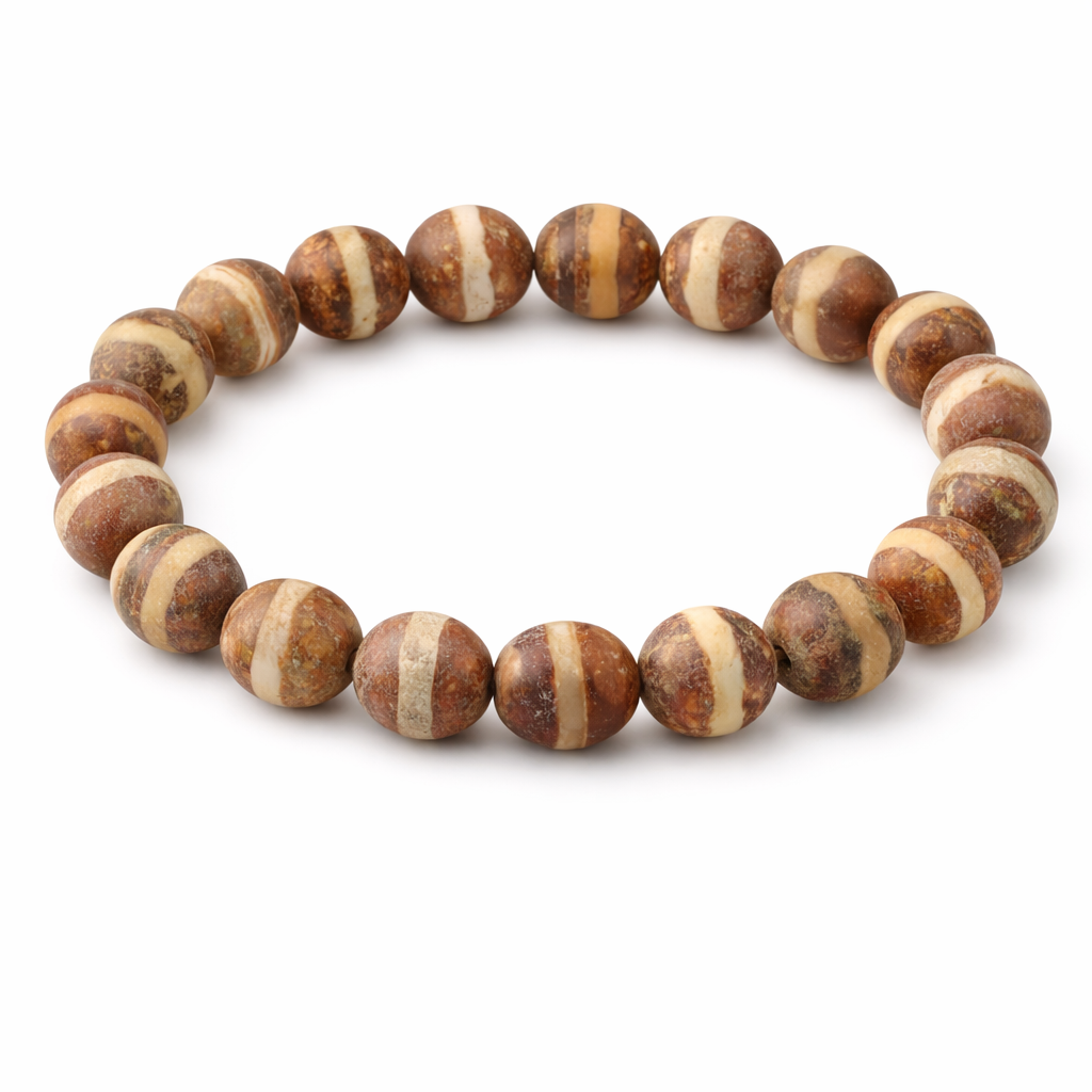 Dzi Agate Gemstone Bracelet | Coastal Classic Creations®