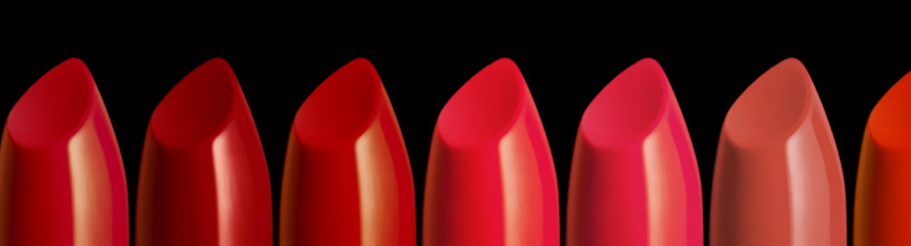 Fall 2025 makeup look with lipstick shades in earthy tones highlighting seasonal