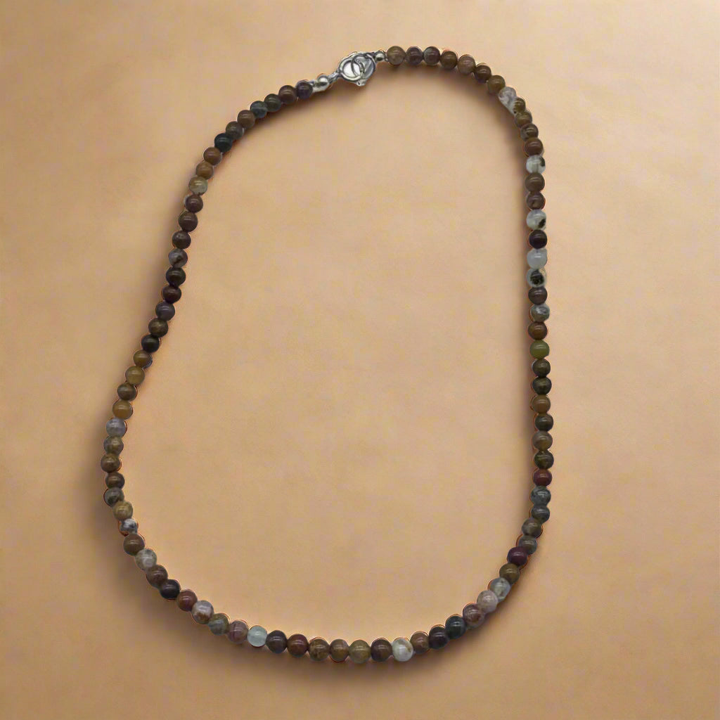 Agate Necklace | Healing Jewelry for Balance & Strength