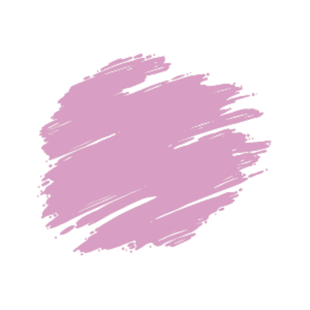 A digital eyeshadow swatch in soft rose lavender pink with a matte finish and a sketchy texture effect.