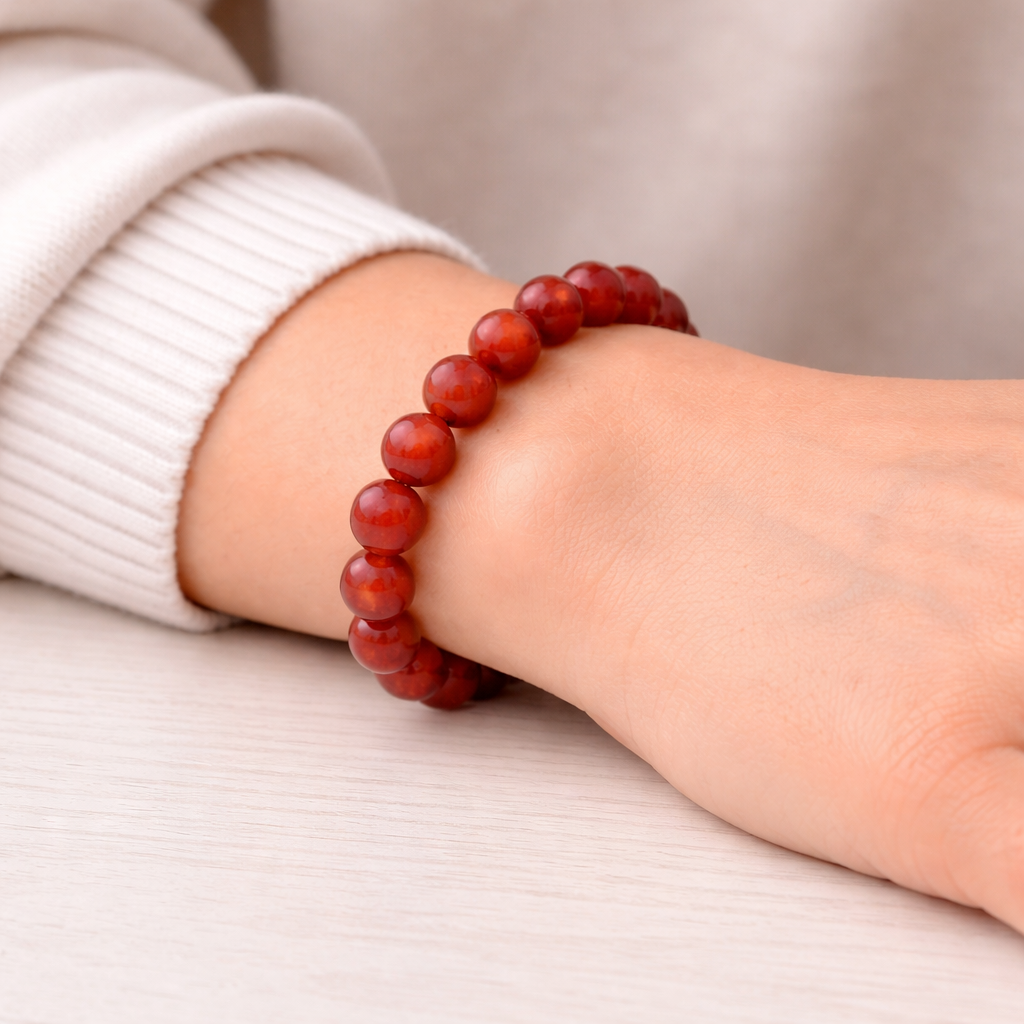 Root Chakra Agate Bracelet | Coastal Classic Creations®