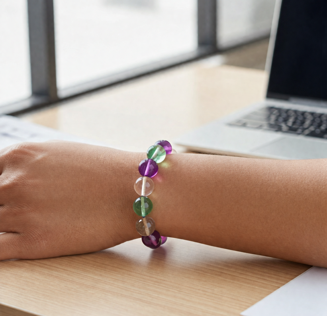 Fluorite Gemstone Bracelet | Coastal Classic Creations®