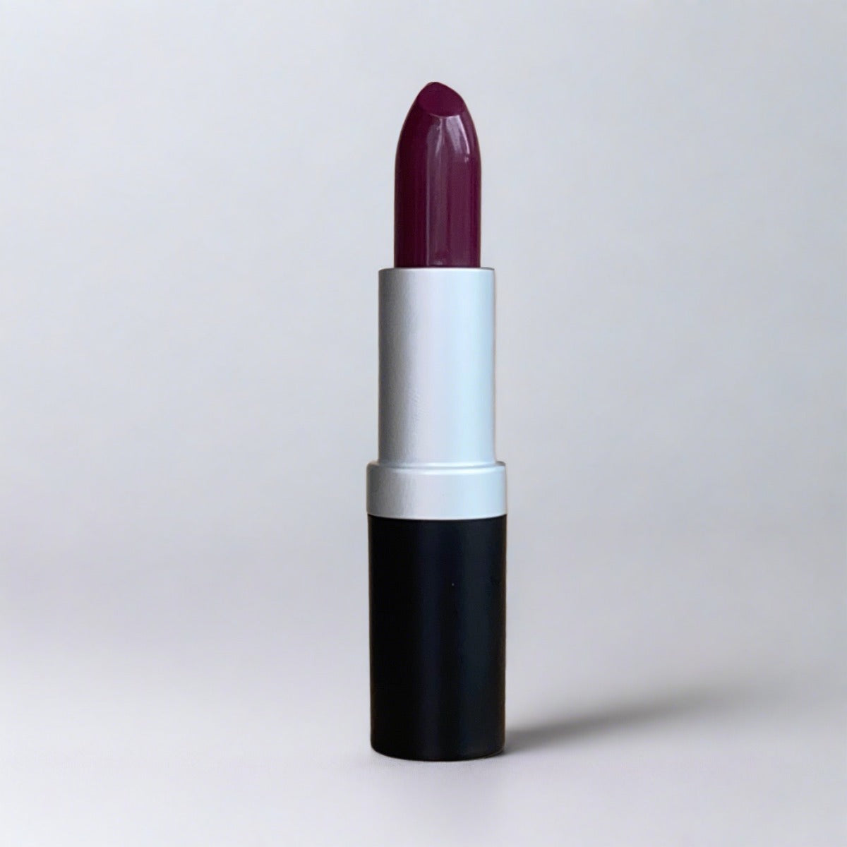 Deep burgundy wine lipstick for a dark look this season