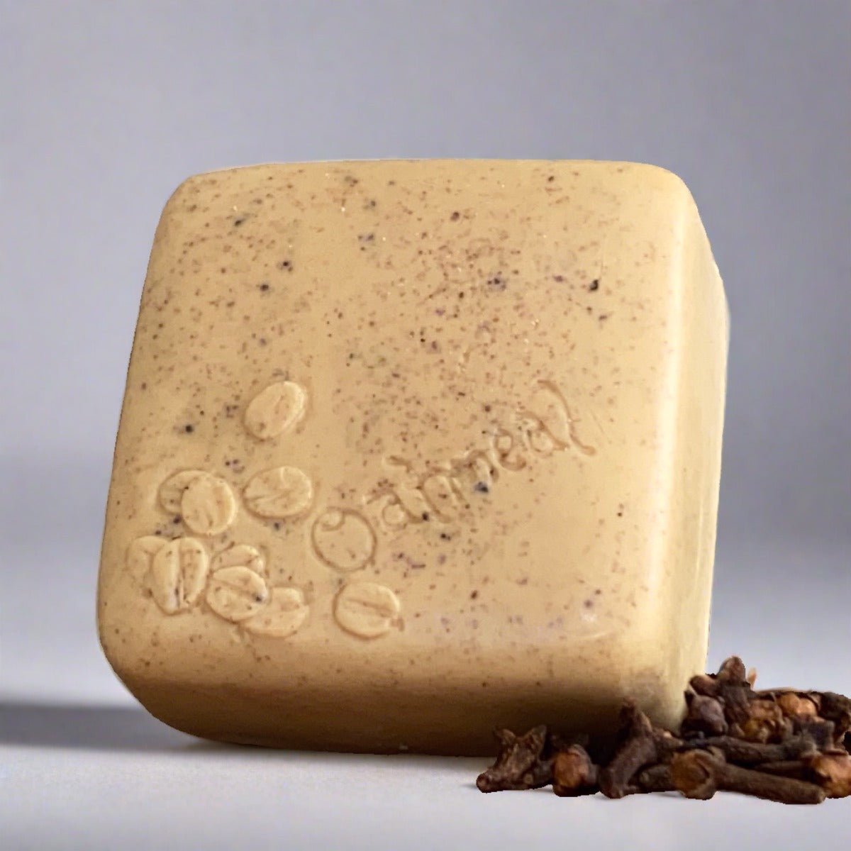 Oatmeal and Clove Soap  specially formulated to help heal sensitive, irritated skin
