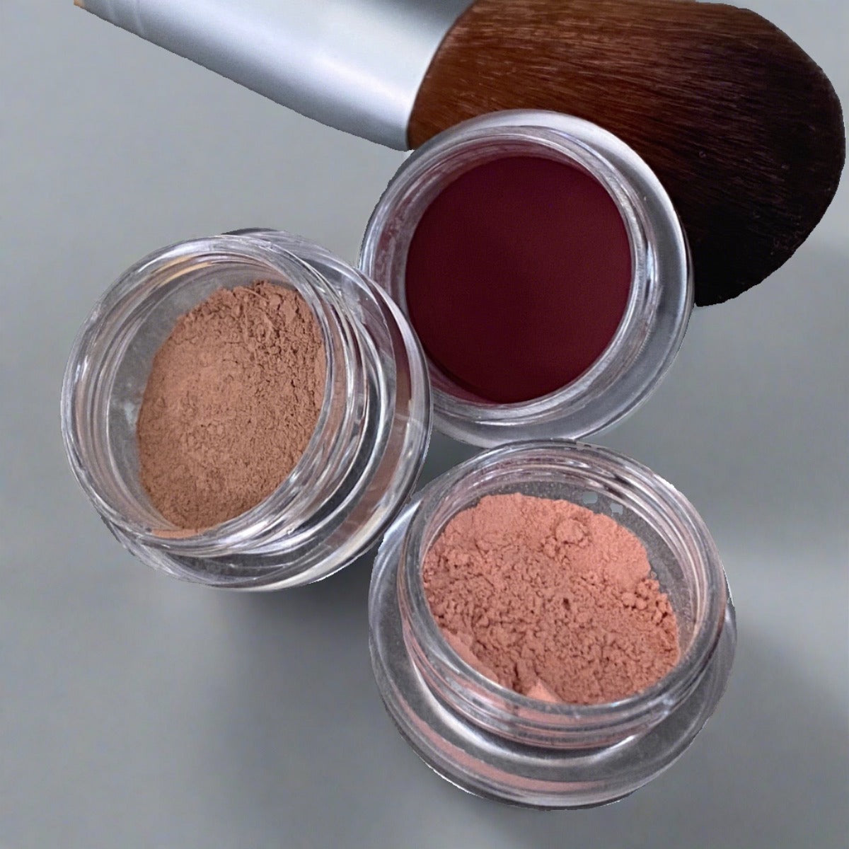 Your choice of long-lasting, highly-pigmented blush trial sizes